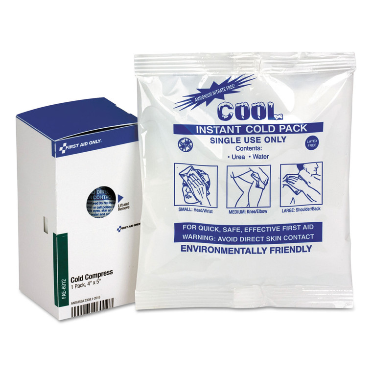 Smartcompliance Instant Cold Compress, 5" X 4" - FAOFAE6012