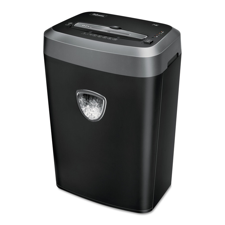 Powershred 74c Cross-Cut Shredder, 14 Manual Sheet Capacity - FEL4674001