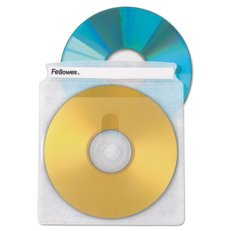 Two-Sided Cd/dvd Sleeve Refills For Softworks File, 25/pack - FEL90661