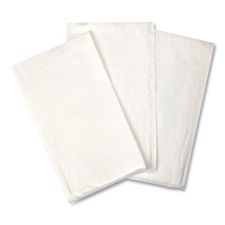 Dinner Napkins, 2-Ply, 14.50"w X 16.50"d, White - GEN15X17DINW