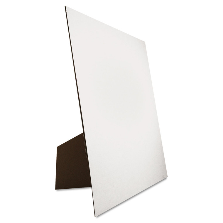 Easel Backed Board, 22 X 28, White - GEO26880