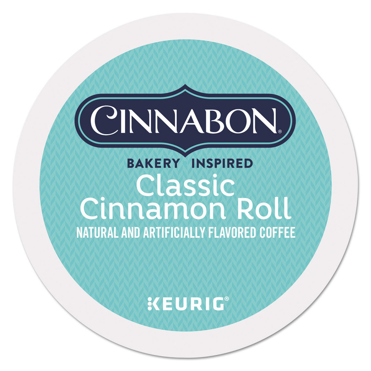 Cinnabon Classic Cinnamon Roll Coffee K-Cups, 24/box - GMT6305