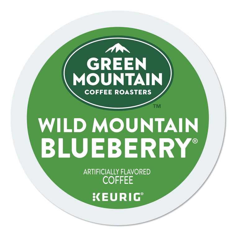 Fair Trade Wild Mountain Blueberry Coffee K-Cups, 24/box - GMT6783