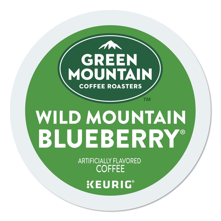 Fair Trade Wild Mountain Blueberry Coffee K-Cups, 96/carton - GMT6783CT
