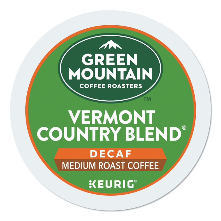 Vermont Country Blend Decaf Coffee K-Cups, 96/carton - GMT7602CT