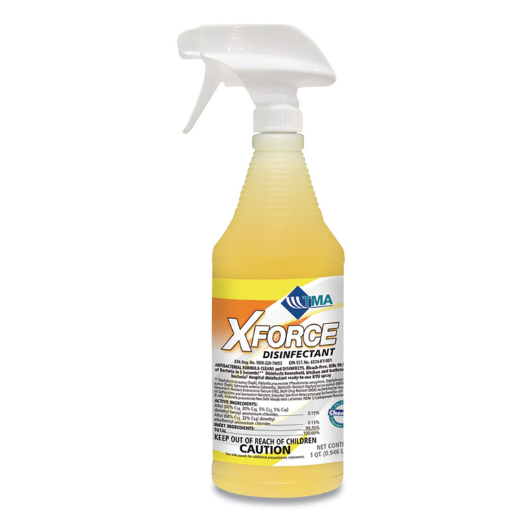 X-Force Disinfectant, 32 Oz Spray Bottle, 6/carton - GN1108699L