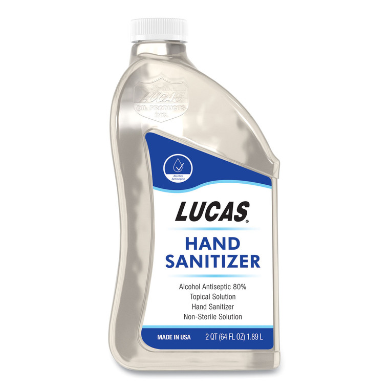 Liquid Hand Sanitizer, 0.5 Gal Bottle, Unscented, 6/carton - GN111175