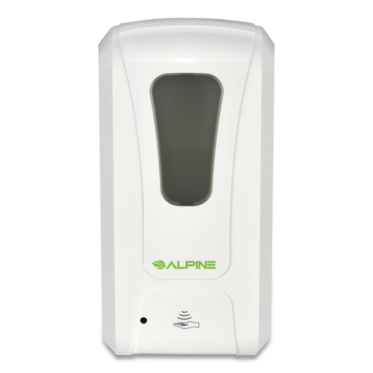 Liquid Hand Sanitizer/soap Dispenser, 1,000 Ml, 6 X 4.48 X 11.1, White - GN1430LEA