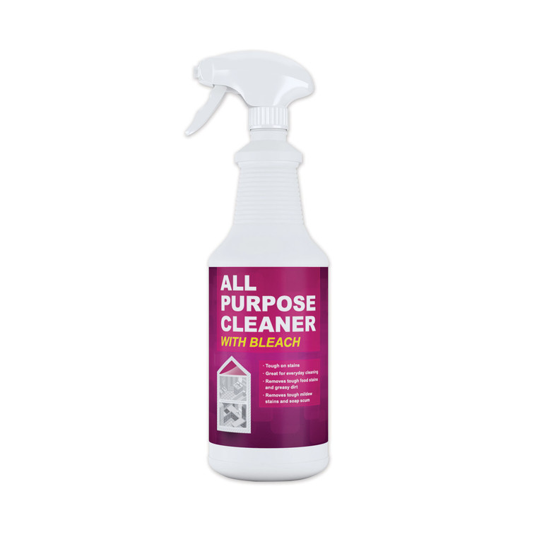 All Purpose Cleaner With Bleach, 32 Oz Bottle, 6/carton - GN15247L61