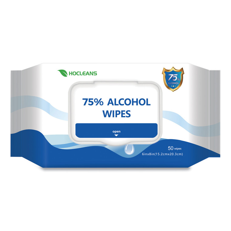 Personal Ethyl Alcohol Wipes, 6 X 8, White, 50/pack - GN1SA05024PK
