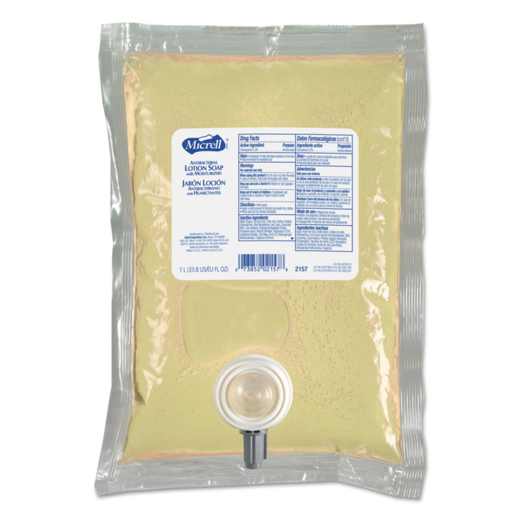 Nxt Antibacterial Lotion Soap Refill, Balsam Scent, 1,000 Ml, 8/carton - GOJ215708CT