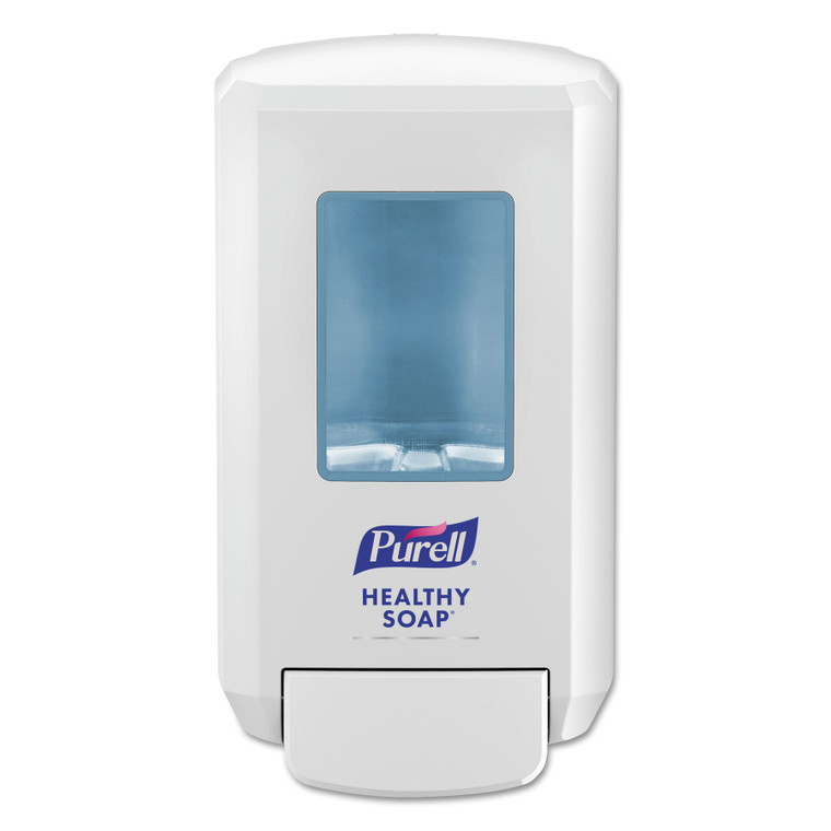 Cs4 Soap Push-Style Dispenser, 1,250 Ml, 4.88 X 8.8 X 11.38, White - GOJ513001
