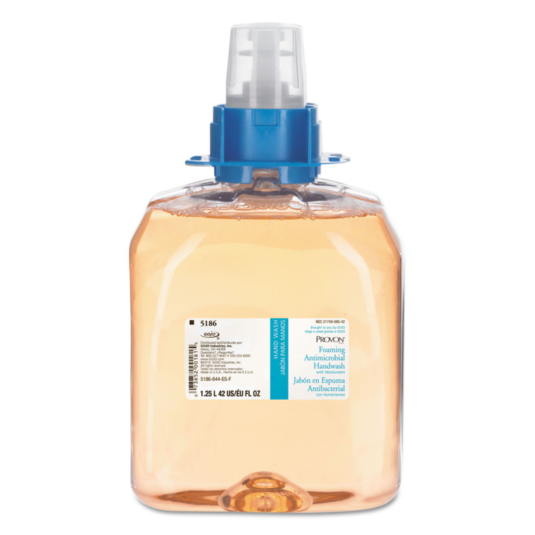 Foam Antimicrobial Handwash, Moisturizer, Fmx-12 Dispenser, Light Floral, 1,250 Ml Pump - GOJ518604EA