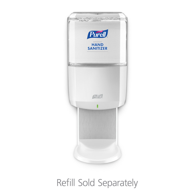 Es6 Touch Free Hand Sanitizer Dispenser, 1,200 Ml, 5.25 X 8.56 X 12.13, White - GOJ642001