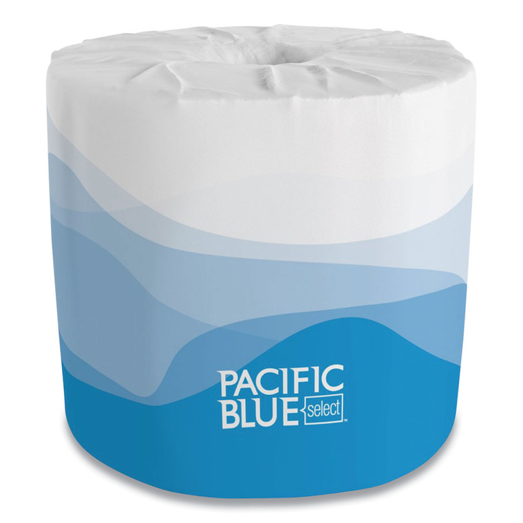 Pacific Blue Select Bathroom Tissue, Septic Safe, 2-Ply, White, 550 Sheet/roll, 80 Rolls/carton - GPC1828001