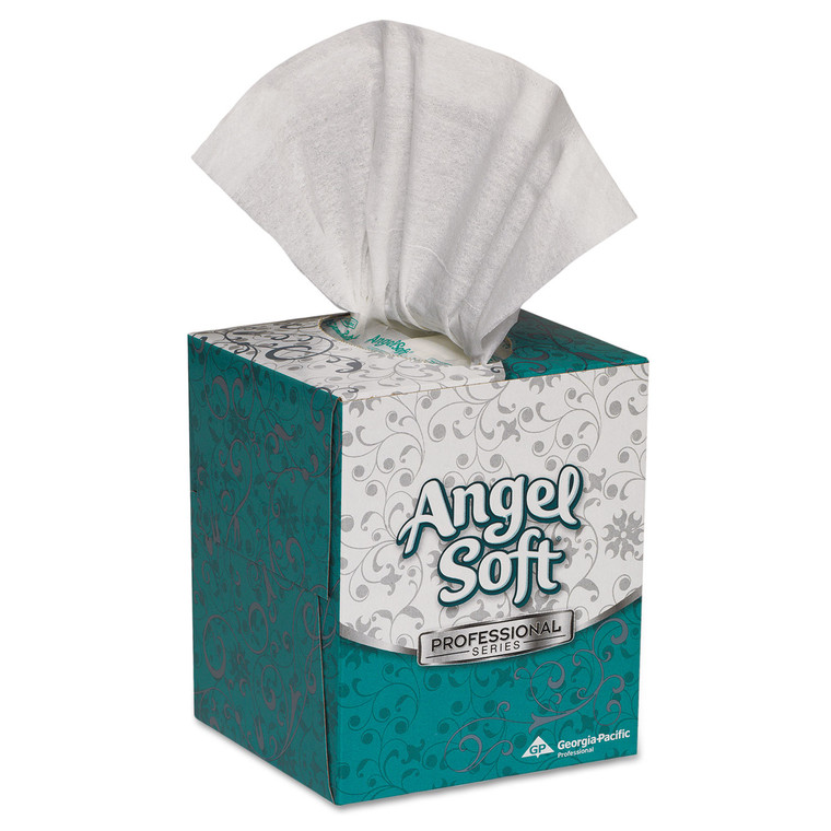 Premium Facial Tissue In Cube Box, 2-Ply, White, 96 Sheets/box, 36 Boxes/carton - GPC46580CT