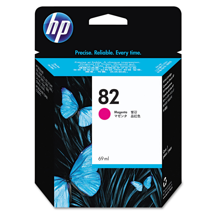 HP 82, (c4912a) Magenta Original Ink Cartridge - HEWC4912A