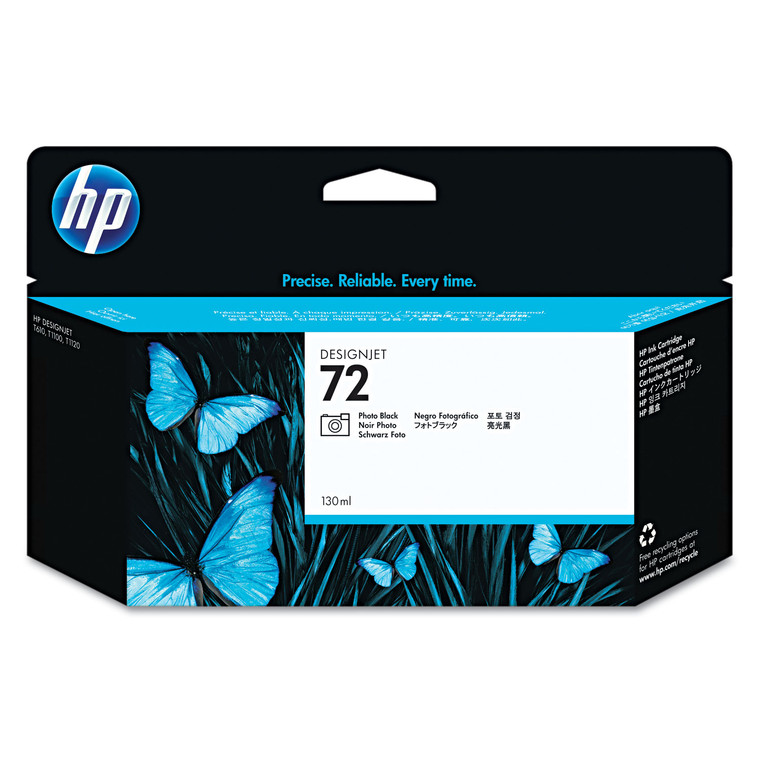 HP 72, (c9370a) Photo Black Original Ink Cartridge - HEWC9370A