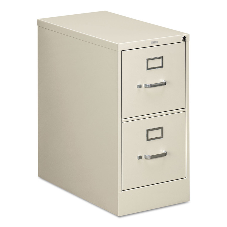 310 Series Vertical File, 2 Letter-Size File Drawers, Light Gray, 15" X 26.5" X 29" - HON312PQ