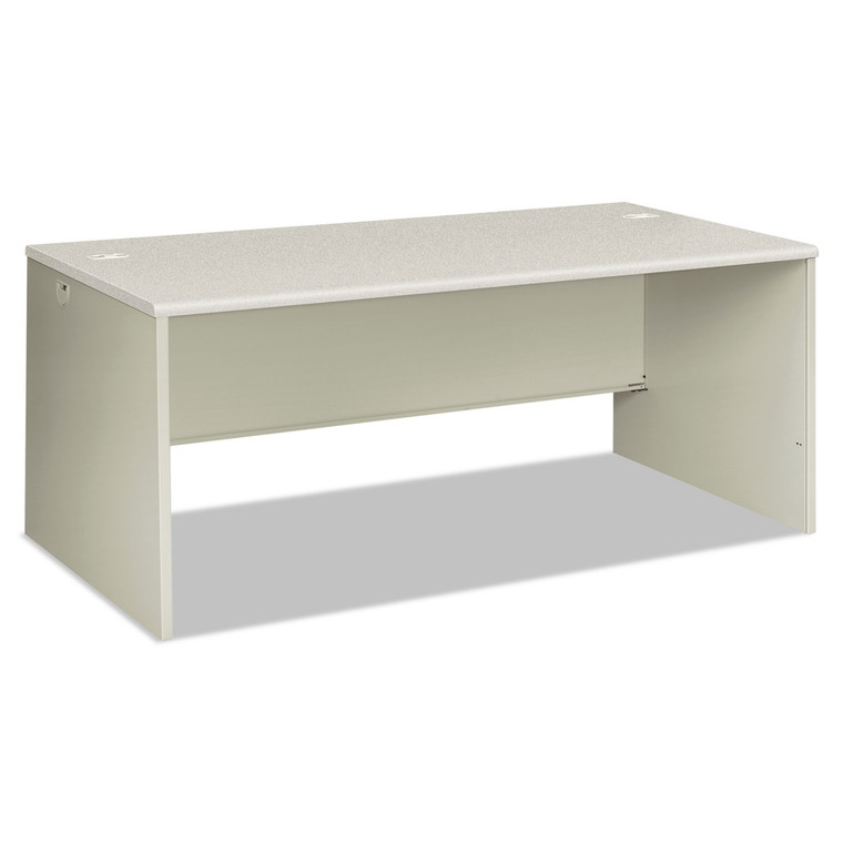 38000 Series Desk Shell, 72" X 36" X 30", Light Gray/silver - HON38934B9Q