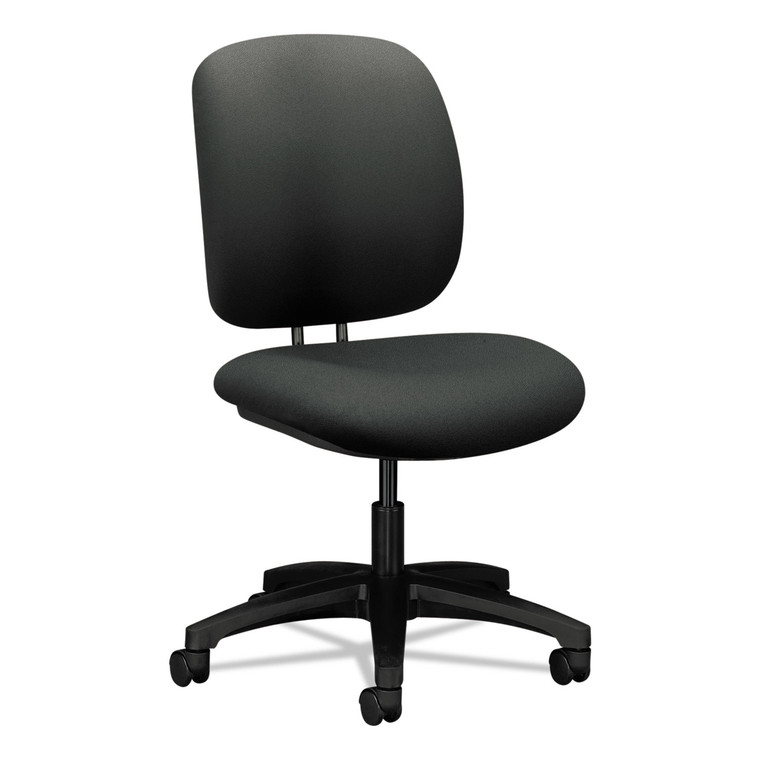 Comfortask Task Swivel Chair, Supports Up To 300 Lb, 15" To 20" Seat Height, Iron Ore Seat/back, Black Base - HON5901CU19T