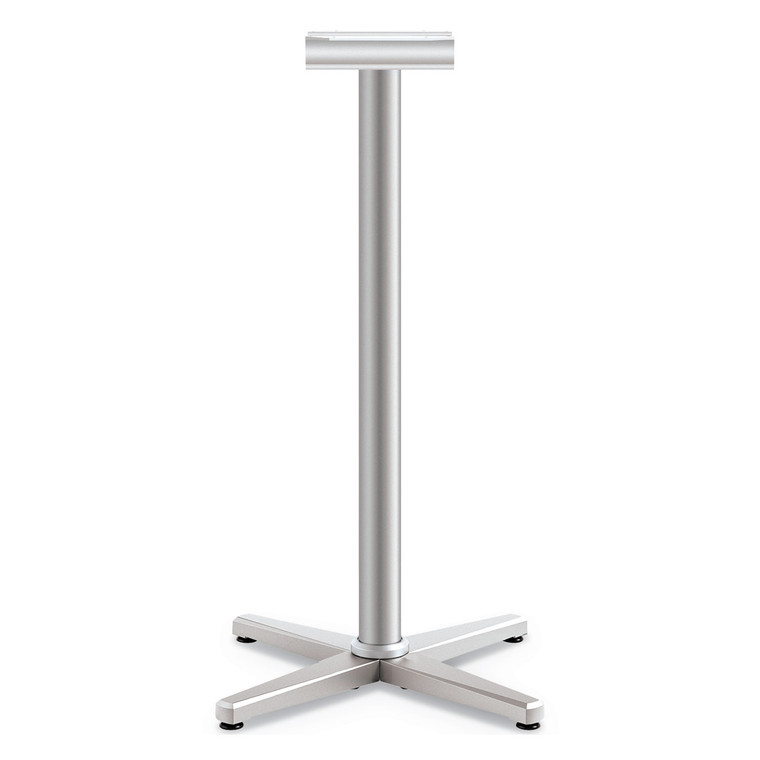 Arrange X-Leg Base For 30-36" Tops, 25.59w X 25.59d X 40h, Silver - HONCT42MXPR8