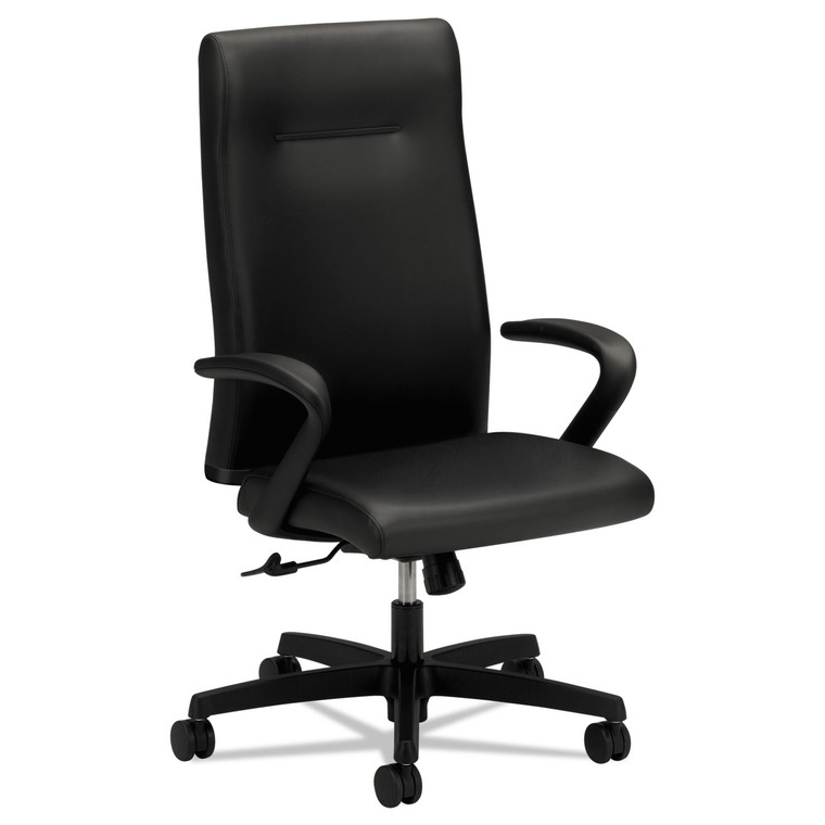 Ignition Series Executive High-Back Chair, Supports Up To 300 Lb, 17.38" To 21.88" Seat Height, Black - HONIE102SS11