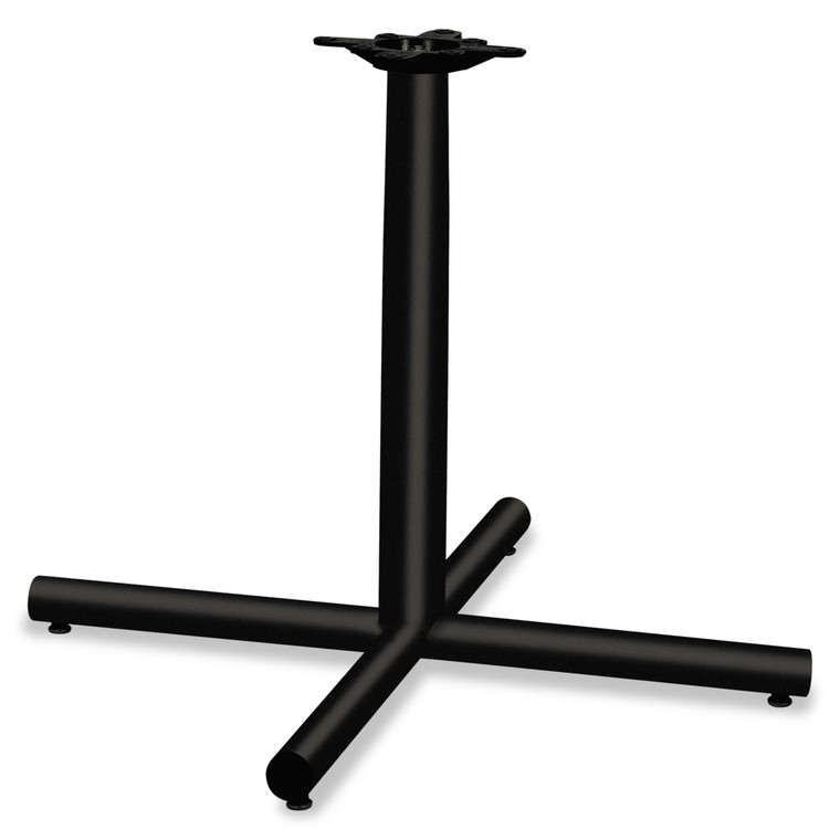 Single Column Steel Base, 36w X 36d X 27.88h, Black - HONXSP36P