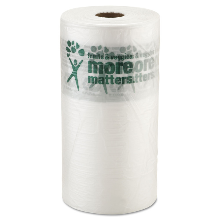 Produce Bags, 9 Microns, 10" X 15", Clear, 1400/roll, 4 Rolls/carton - IBSPHMORE15NS