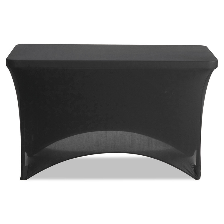 Igear Fabric Table Cover, Polyester/spandex, 24" X 48", Black - ICE16511