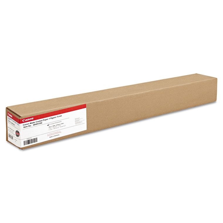 Amerigo Inkjet Bond Paper Roll, 2" Core, 20 Lb, 36" X 150 Ft, Uncoated White - ICX90750207