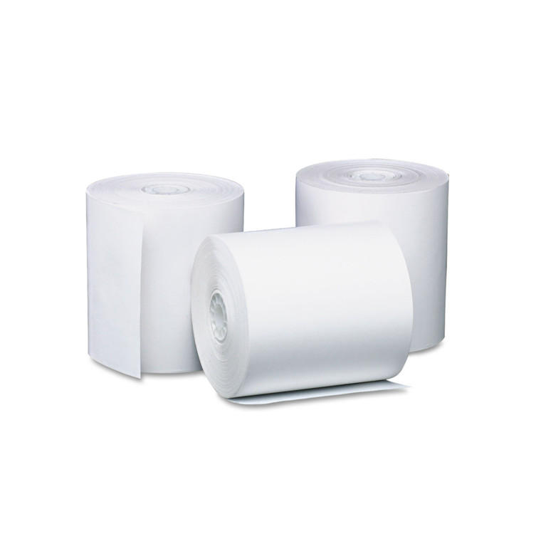 Direct Thermal Printing Thermal Paper Rolls, 3.13" X 119 Ft, White, 50/carton - ICX90783044