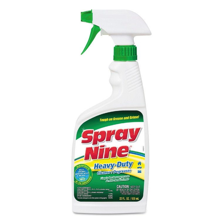 Heavy Duty Cleaner/degreaser/disinfectant, Citrus Scent, 22 Oz Trigger Spray Bottle, 12/carton - ITW26825