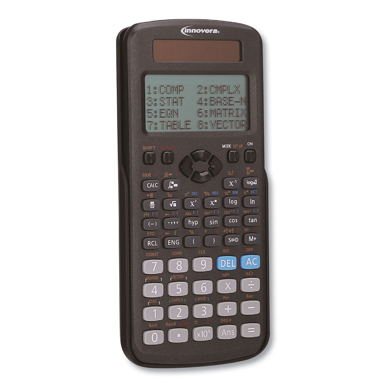 Advanced Scientific Calculator, 417 Functions, 15-Digit Lcd, Four Display Lines - IVR15970