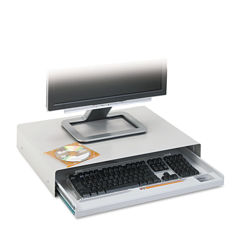Standard Desktop Keyboard Drawer, 20.63w X 10d, Light Gray - IVR53001