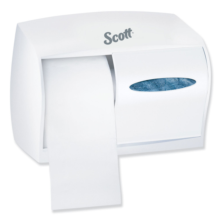 Essential Coreless Srb Tissue Dispenser, 11 1/10 X 6 X 7 5/8, White - KCC09605
