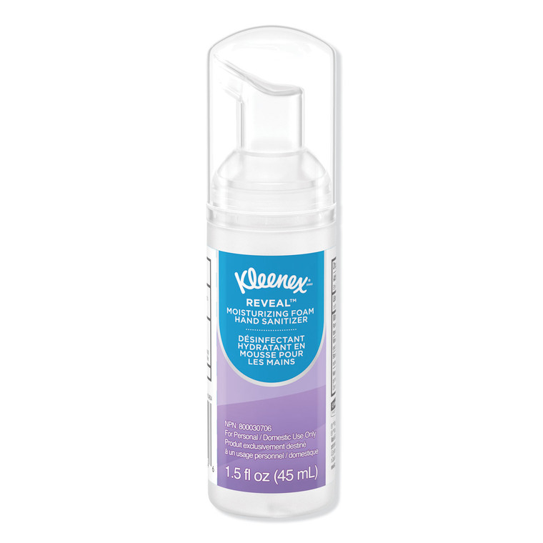 Ultra Moisturizing Foam Hand Sanitizer, 1.5 Oz Pump Bottle, Unscented, 24/carton - KCC34604