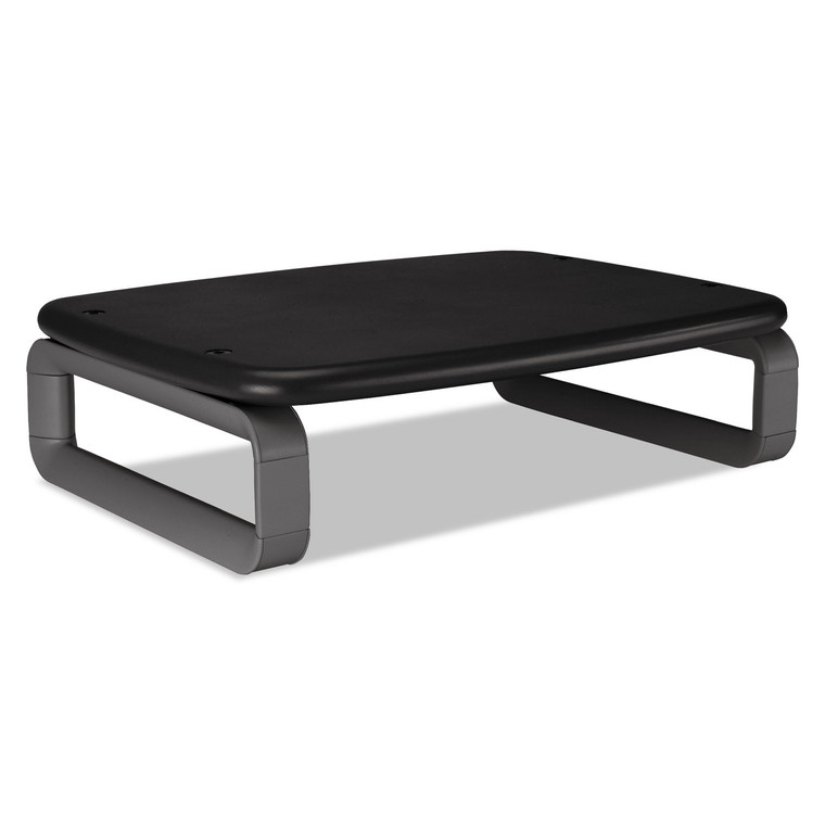 Smartfit Monitor Stand Plus, 16.2" X 2.2" X 3" To 6", Black, Supports 80 Lbs - KMW52786