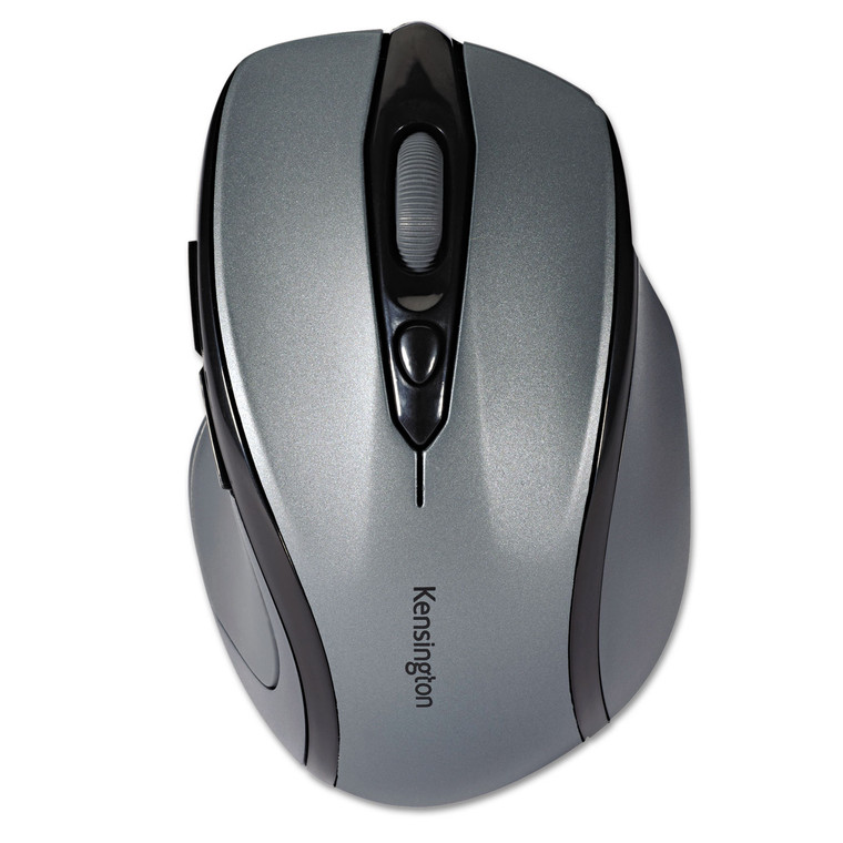 Pro Fit Mid-Size Wireless Mouse, 2.4 Ghz Frequency/30 Ft Wireless Range, Right Hand Use, Gray - KMW72423