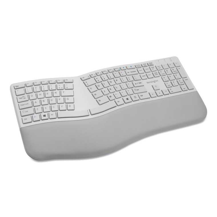 Pro Fit Ergo Wireless Keyboard, 18.98 X 9.92 X 1.5, Gray - KMW75402