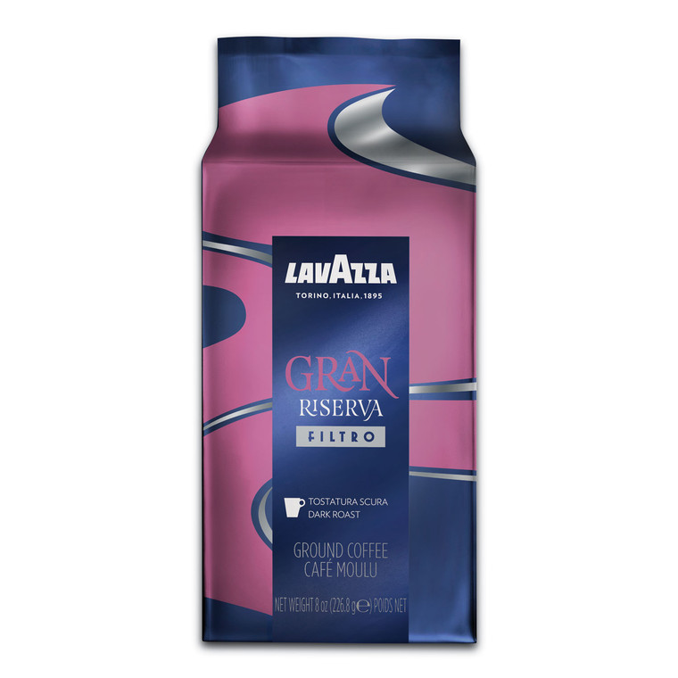 Gran Riserva Fractional Pack Coffee, Dark And Bold, 8 Oz Fraction Pack, 30/carton - LAV3451