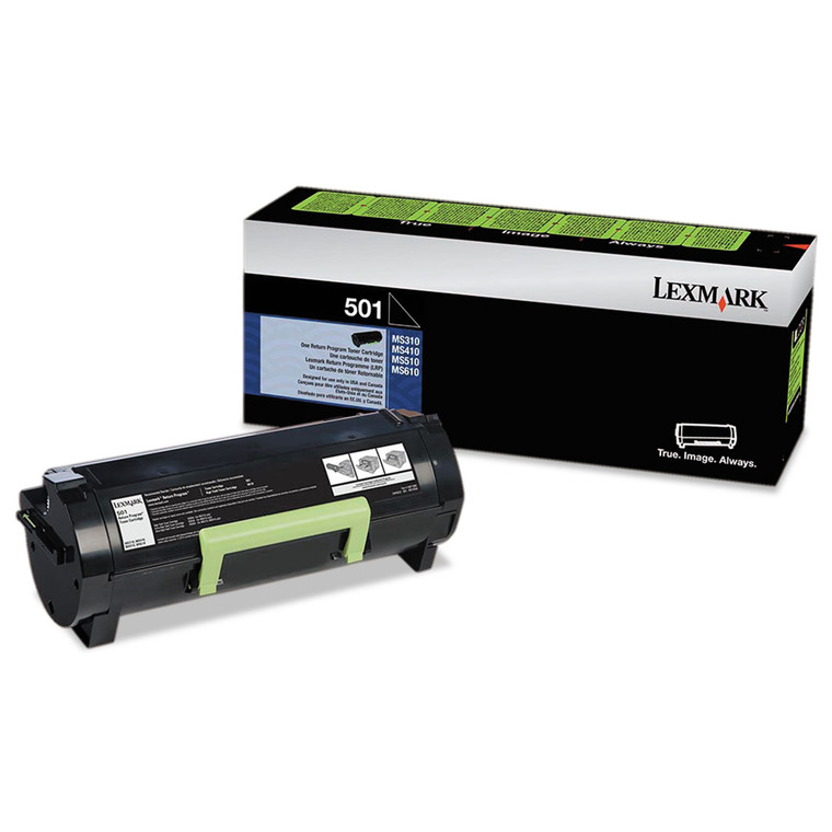 50f1000 Return Program Toner, 1,500 Page-Yield, Black - LEX50F1000