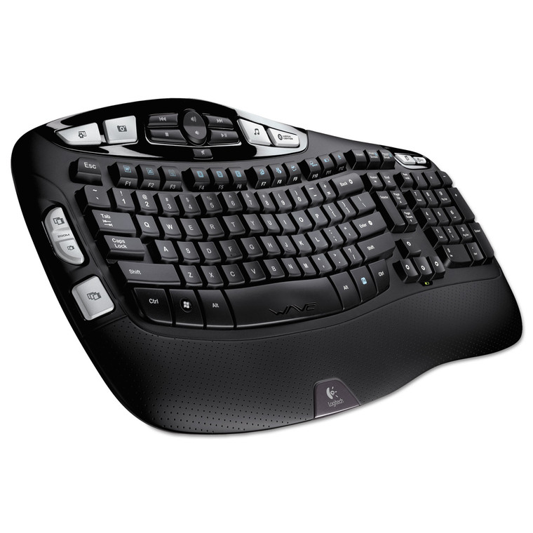K350 Wireless Keyboard, Black - LOG920001996