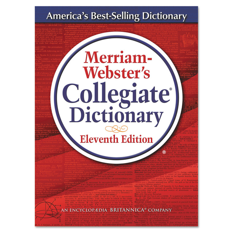 Merriam-Webster's Collegiate Dictionary, 11th Edition, Hardcover, 1,664 Pages - MER8095