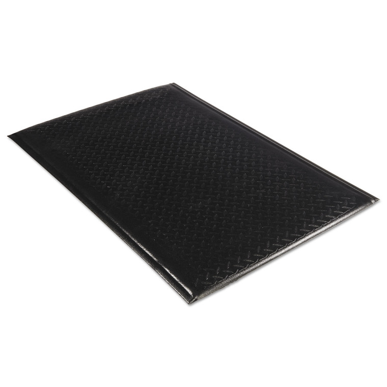Soft Step Supreme Anti-Fatigue Floor Mat, 24 X 36, Black - MLL24020301DIAM