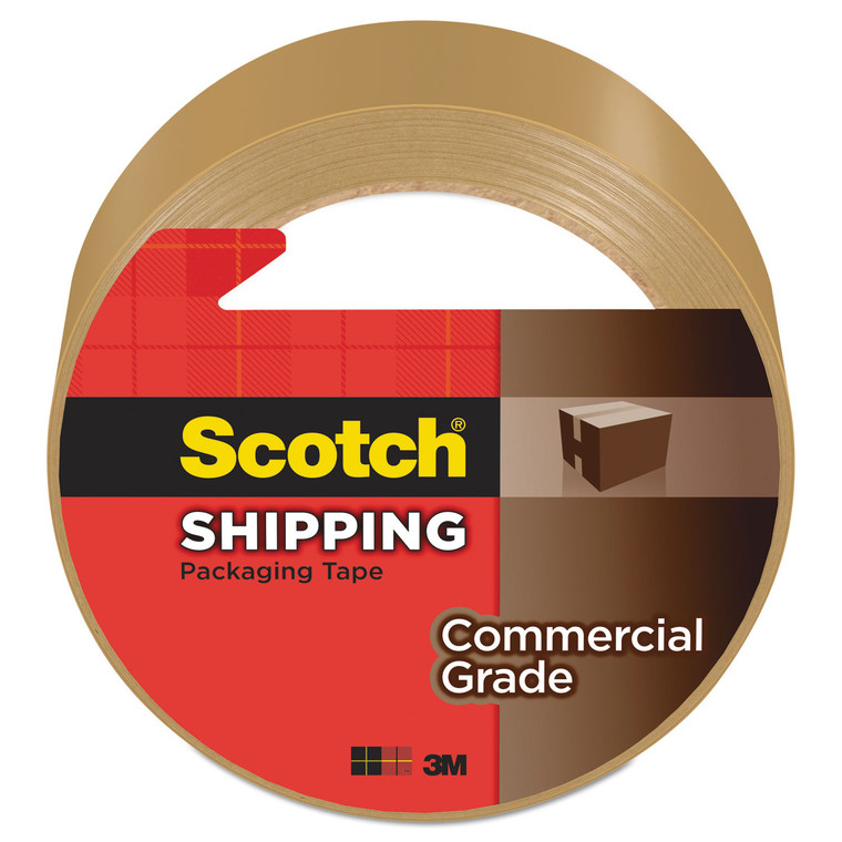 3750 Commercial Grade Packaging Tape, 3" Core, 1.88" X 54.6 Yds, Tan - MMM3750T