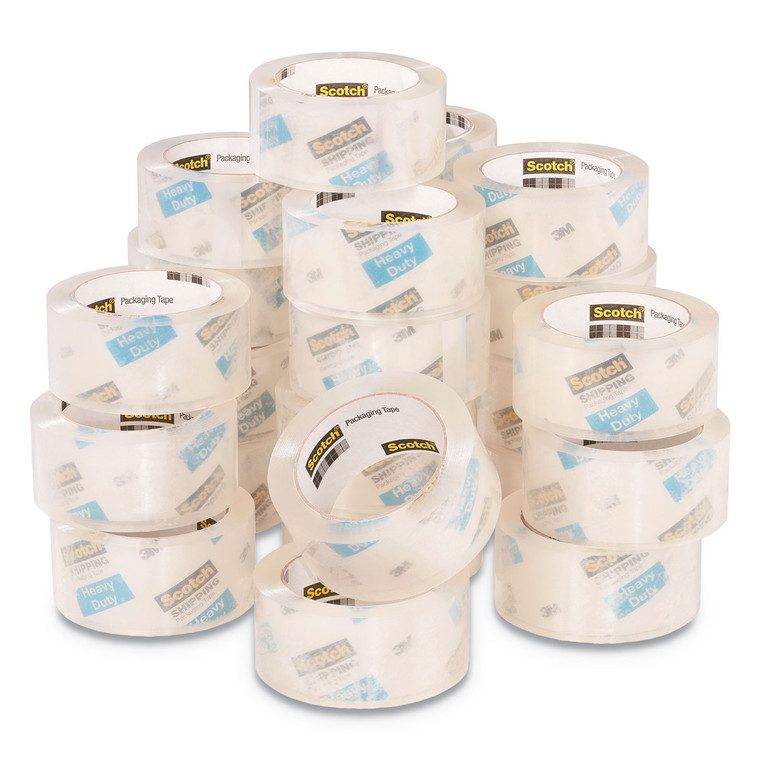 3850 Heavy-Duty Packaging Tape, 3" Core, 1.88" X 54.6 Yds, Clear, 36/carton - MMM3850CS36