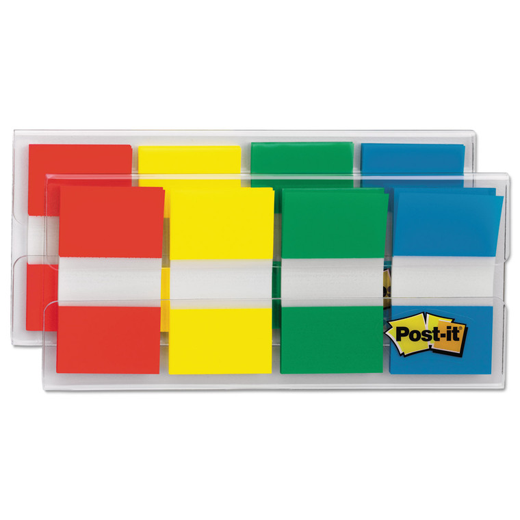 Page Flags In Portable Dispenser, Assorted Primary, 160 Flags/dispenser - MMM680RYGB2