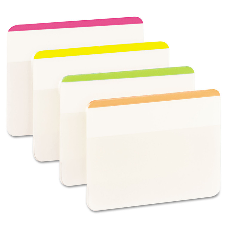 Tabs, Lined, 1/5-Cut Tabs, Assorted Brights, 2" Wide, 24/Pack - MMM686F1BB