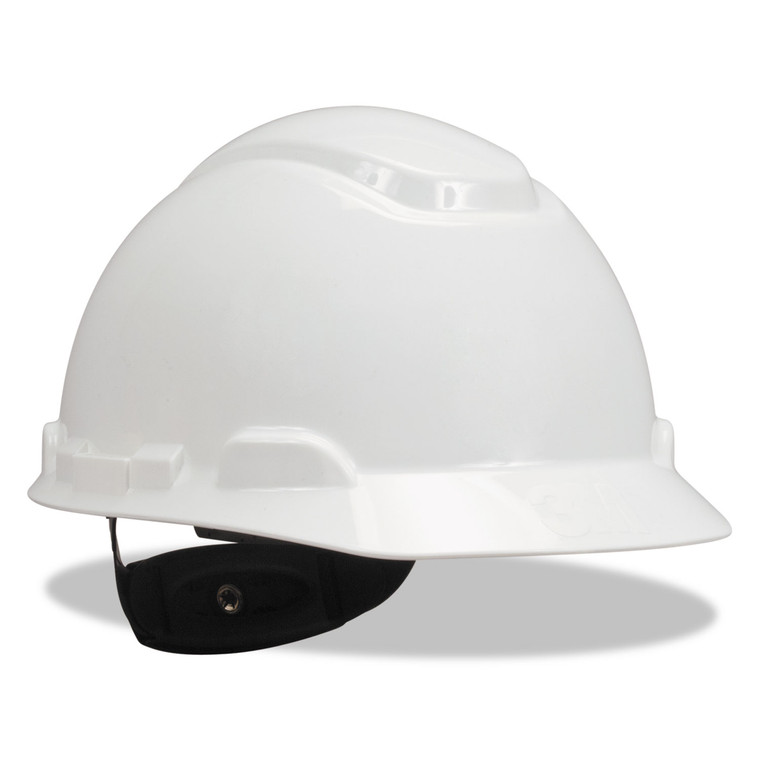 H-700 Series Hard Hat With Four Point Ratchet Suspension, White - MMMH701R
